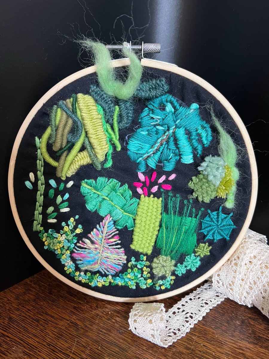 Original Embroidery Art