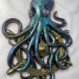 Resin Octopus unique, Decorative and colourful Fridge Magnet