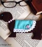 Brown Felt Dachshund Bookmark - Image 3
