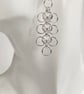 Sterling Silver Chainmaille Earrings - Image 2
