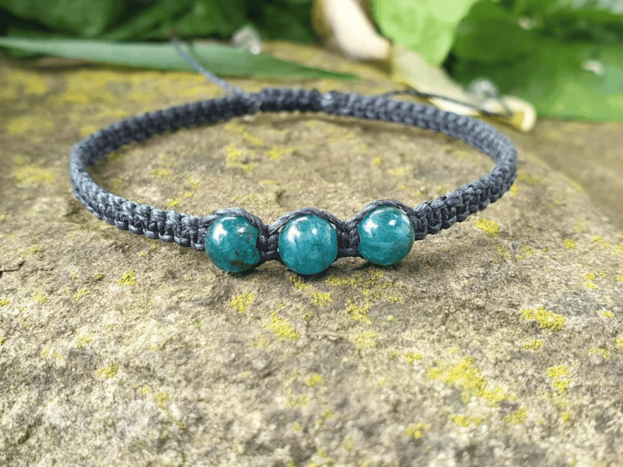 Apatite Shambala Bracelet