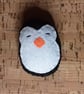 Sleeping Penguin Felt Brooch - Image 1