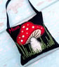Nature Themed Toadstool Linen Lavender Bags