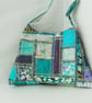 Silk, velvet and mixed textiles cross body bag  - Image 1