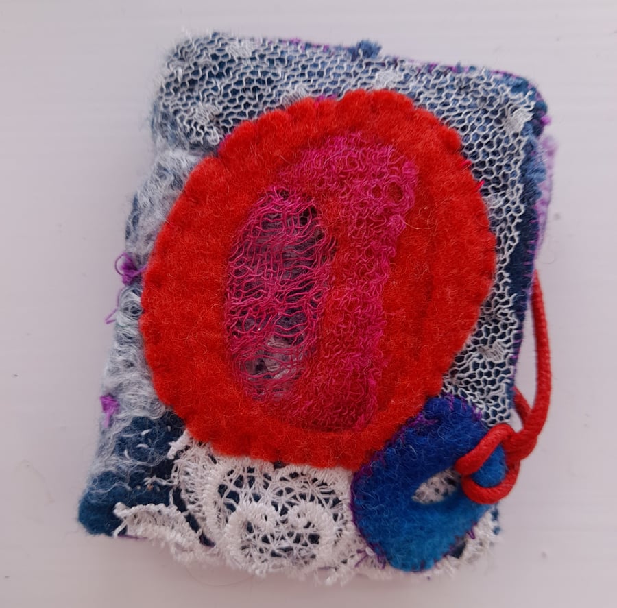 Nuno Felted Needle Case