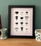 'What's your coffee order?' A5 Digital  Print - Image 2