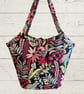 Bucket bag tapestry botanical bag
