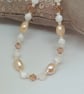 Freshwater Pearl and Swarovski Necklace - Image 7