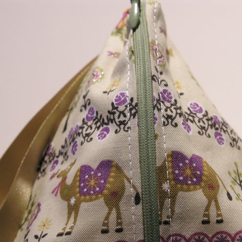 Knitting Pouch- Pyramid Style- Twilight Safari