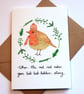 Red Robin Christmas card - Image 4