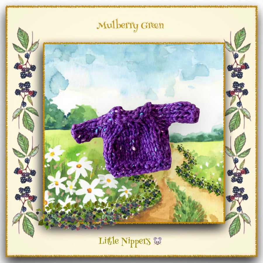 Little Nipper Purple Jumper 