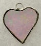 Stained glass small heart, PINK and PURPLE variations - Image 10