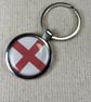 England Flag Keyring