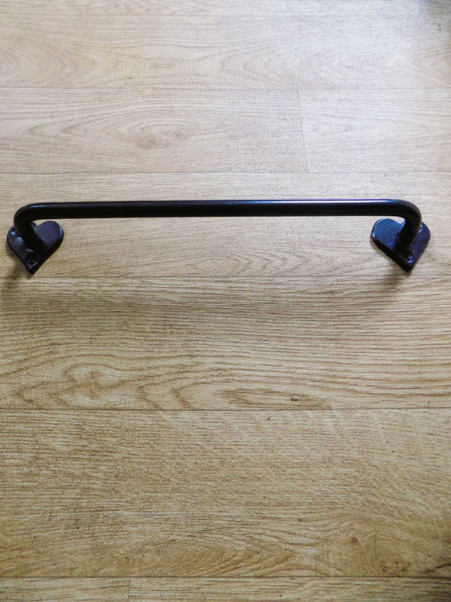 Heart Towel Rail...................................Wrought Iron (Forged Steel) 