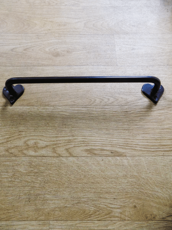 Heart Towel Rail...................................Wrought Iron (Forged Steel) 