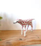 Valentine's Dalmatian Gift Set, Paper Model and Card, Cute Animal Love Present - Image 3