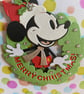 Disney Inspired Mickey Wreath Christmas Card - Image 3