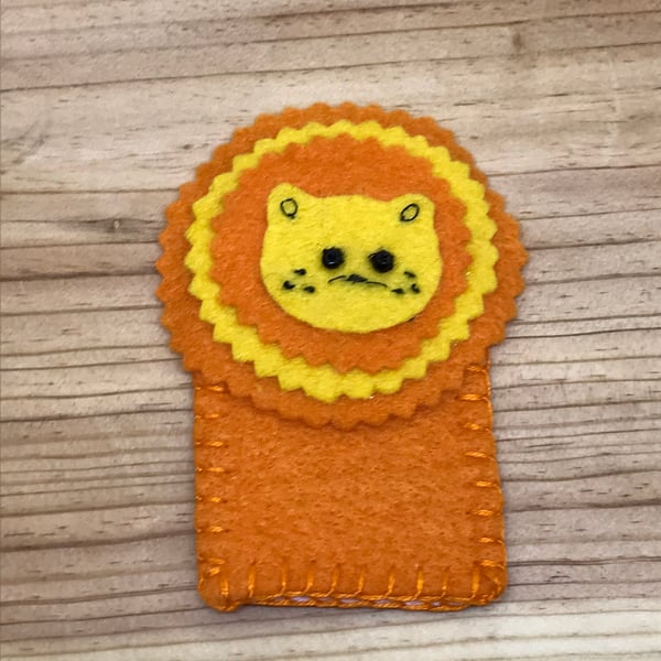  Lion Finger Puppet. (091)