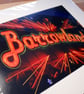 ‘Barrowland’, Glasgow,  signed mounted print FREE DELIVERY - Image 2