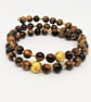 Gemstone Multi Wrap Around Bracelet Bangle - Image 5