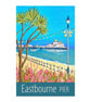 Eastbourne Pier travel poster print by Susie West