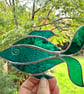 Stained Glass Funky Fish Suncatcher - Handmade Window Decoration - Image 5