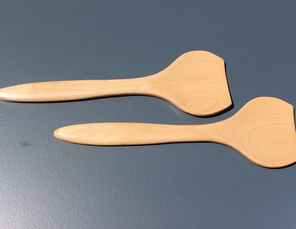 Hand Carved Salad Servers (WS16)