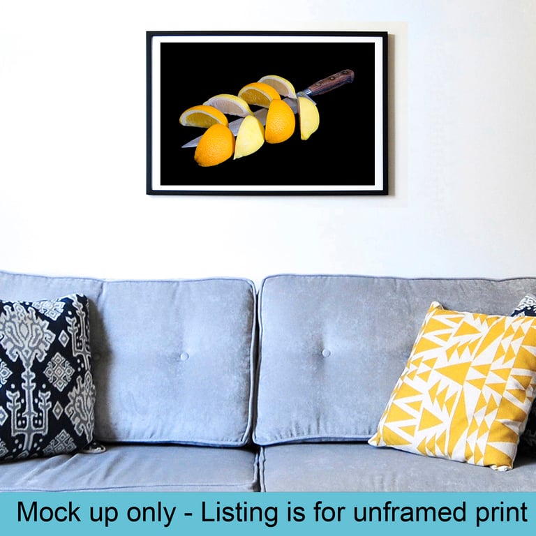 Oranges and lemons 2 print
