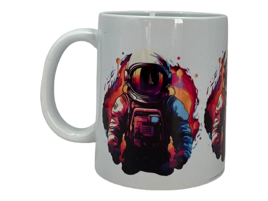 Colourful Astronaut Mug