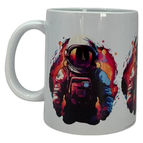 Colourful Astronaut Mug