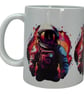 Colourful Astronaut Mug