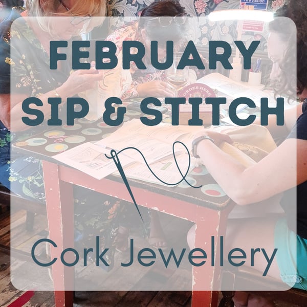 Sip & Stitch FEBRUARY – Creative Workshop at Granello Lounge