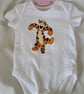 Baby vest with tiger character from the Pooh bear series 