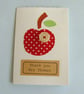 Handmade thank you card Teacher - Image 2
