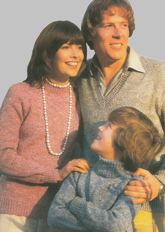 VINTAGE KNITTING PATTERN PDF Family Favourites