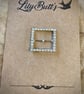 Diamante Square Buckle 35mm - Image 1