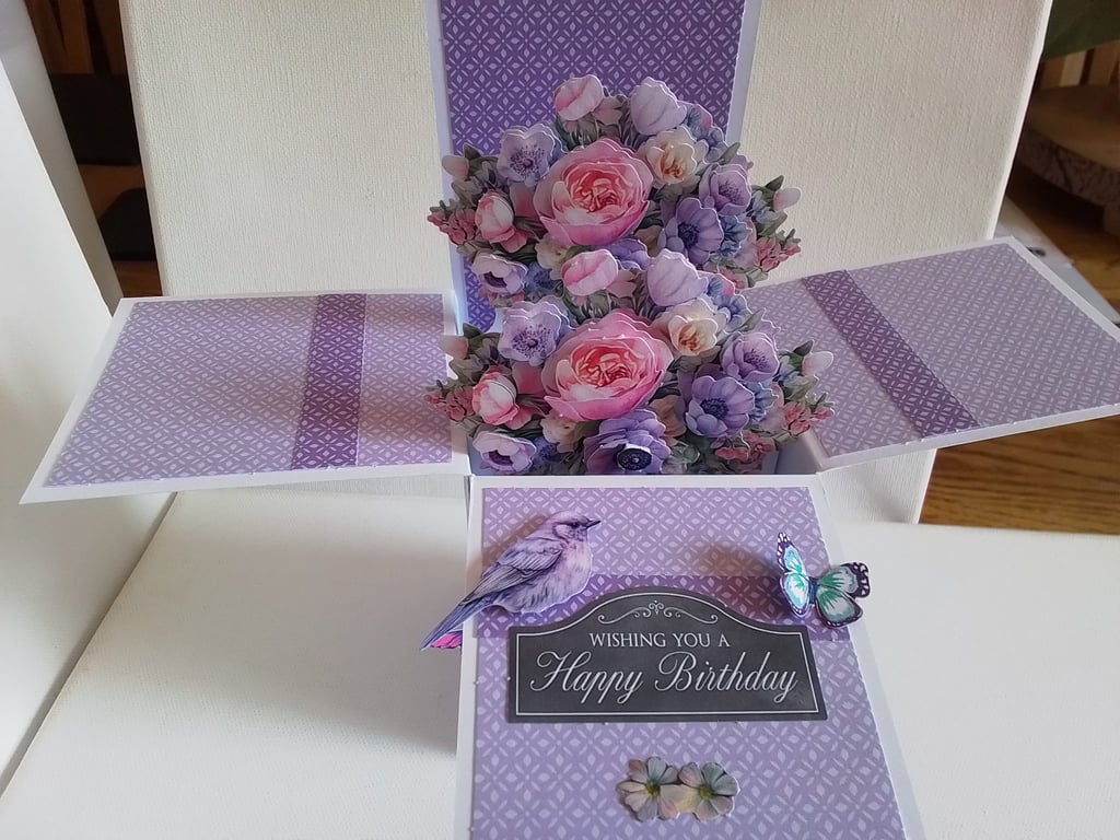 Pop up Birthday card. Ref 502