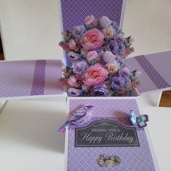 Pop up Birthday card. Ref 502