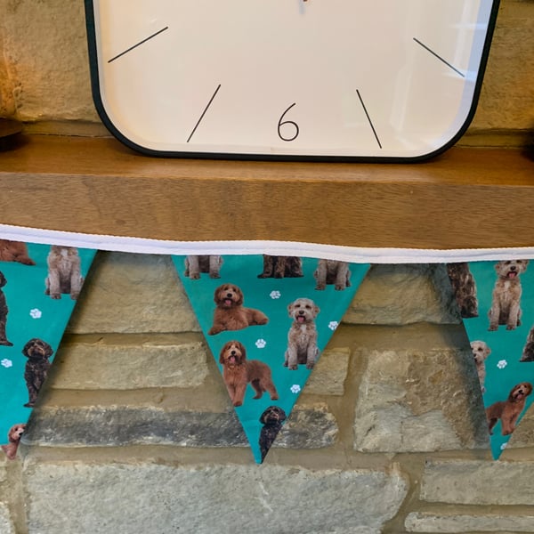 Labradoodle bunting