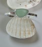 Sea Glass Silver Cuff - Image 7