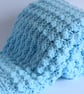 Handmade Blue Baby Blanket - Image 3