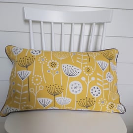 Mustard Seedheads Cushion 