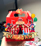 6 Personalised circus carnival party boxes, party bags  - Image 4