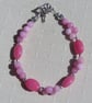Pink Morganite Gemstone Beaded Bracelet "Sweet Sundae" - Image 7