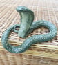 Snake Ceramic Ornament - Handmade - Image 7