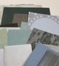 Mixed Blues, Greys, Lilac Wallpaper Craft Pack - Image 3