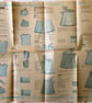 An uncut sewing pattern for a girl's t-shirt top and wrap skirt in 2 lengths  - Image 3