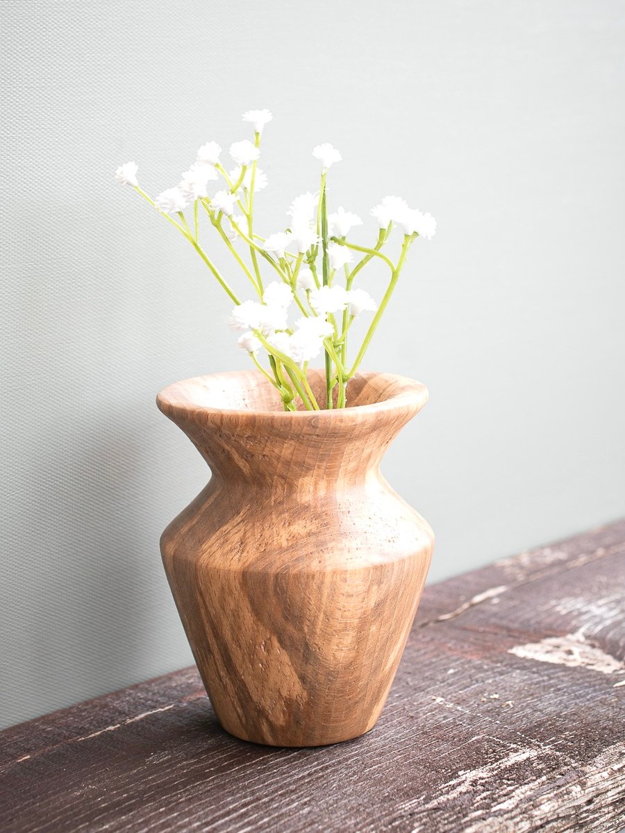 Small Spalted Beech Vase