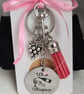 Gorgeous Wine Whisperer Key Ring - Key Chain Bag Charm. - Image 3