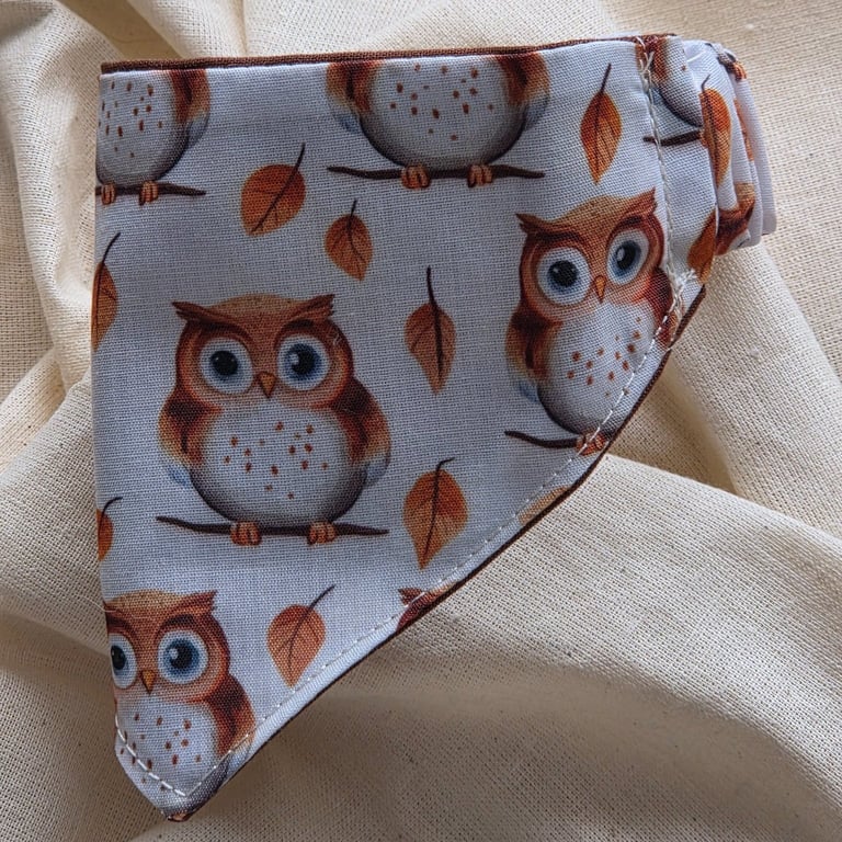 Elasticated slip-on Dog Bandana - Size XS